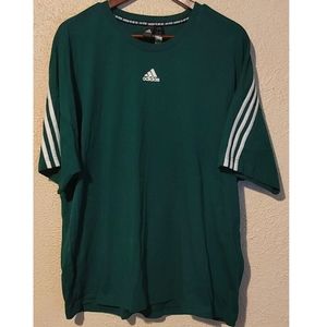 Adidas striped Tee